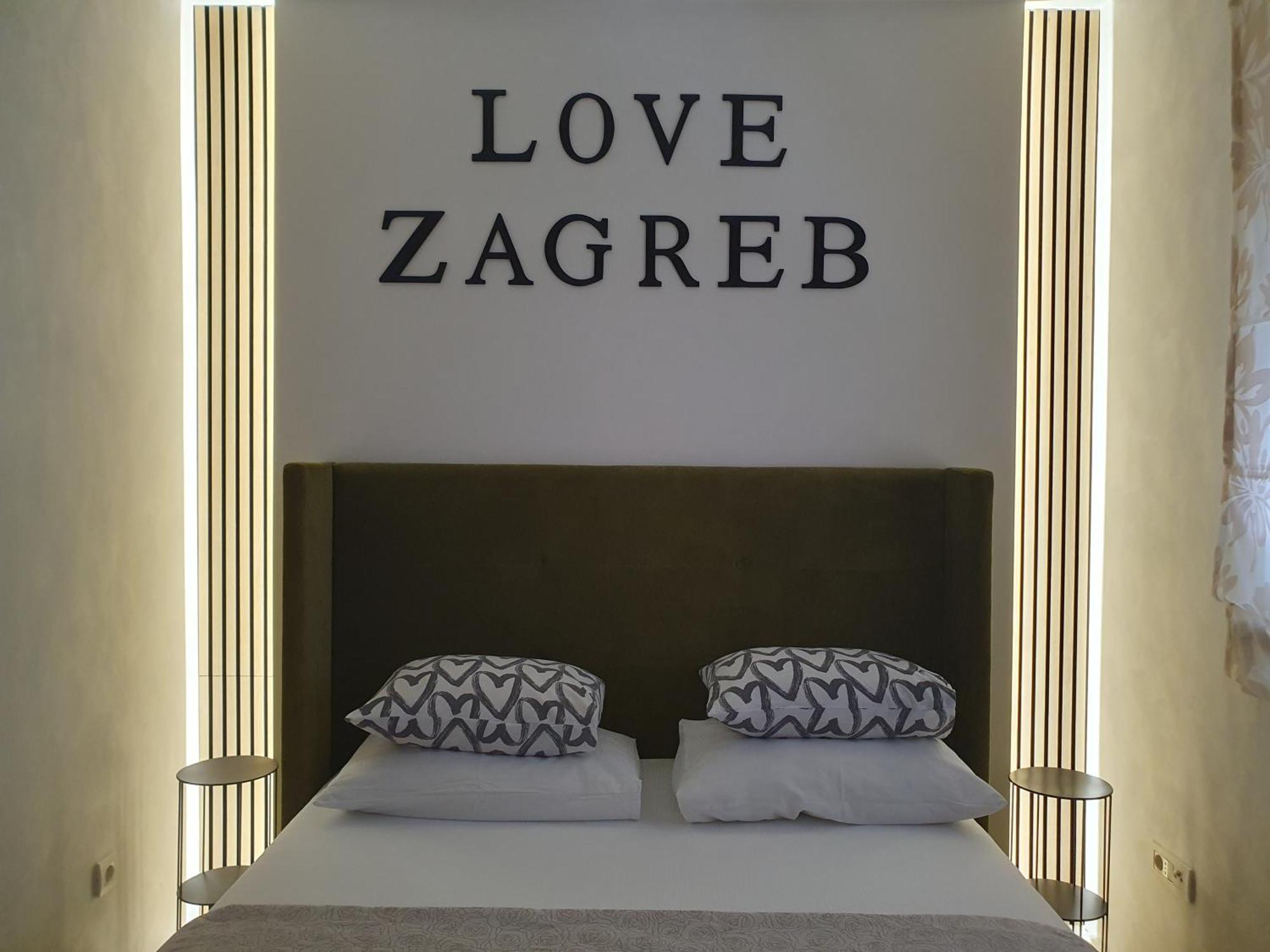 Apartment I Love Zagreb, Free Private Parking Bagian luar foto