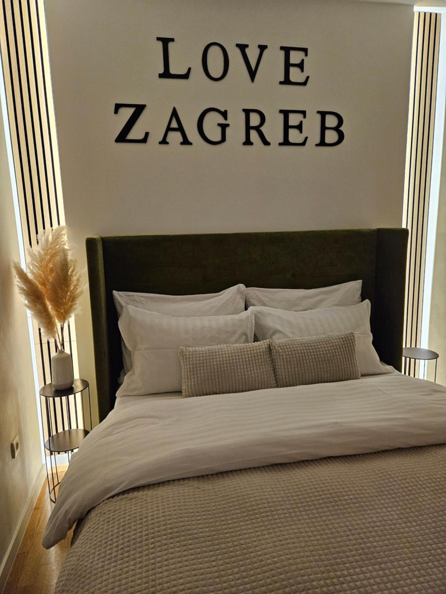 Apartment I Love Zagreb, Free Private Parking Bagian luar foto