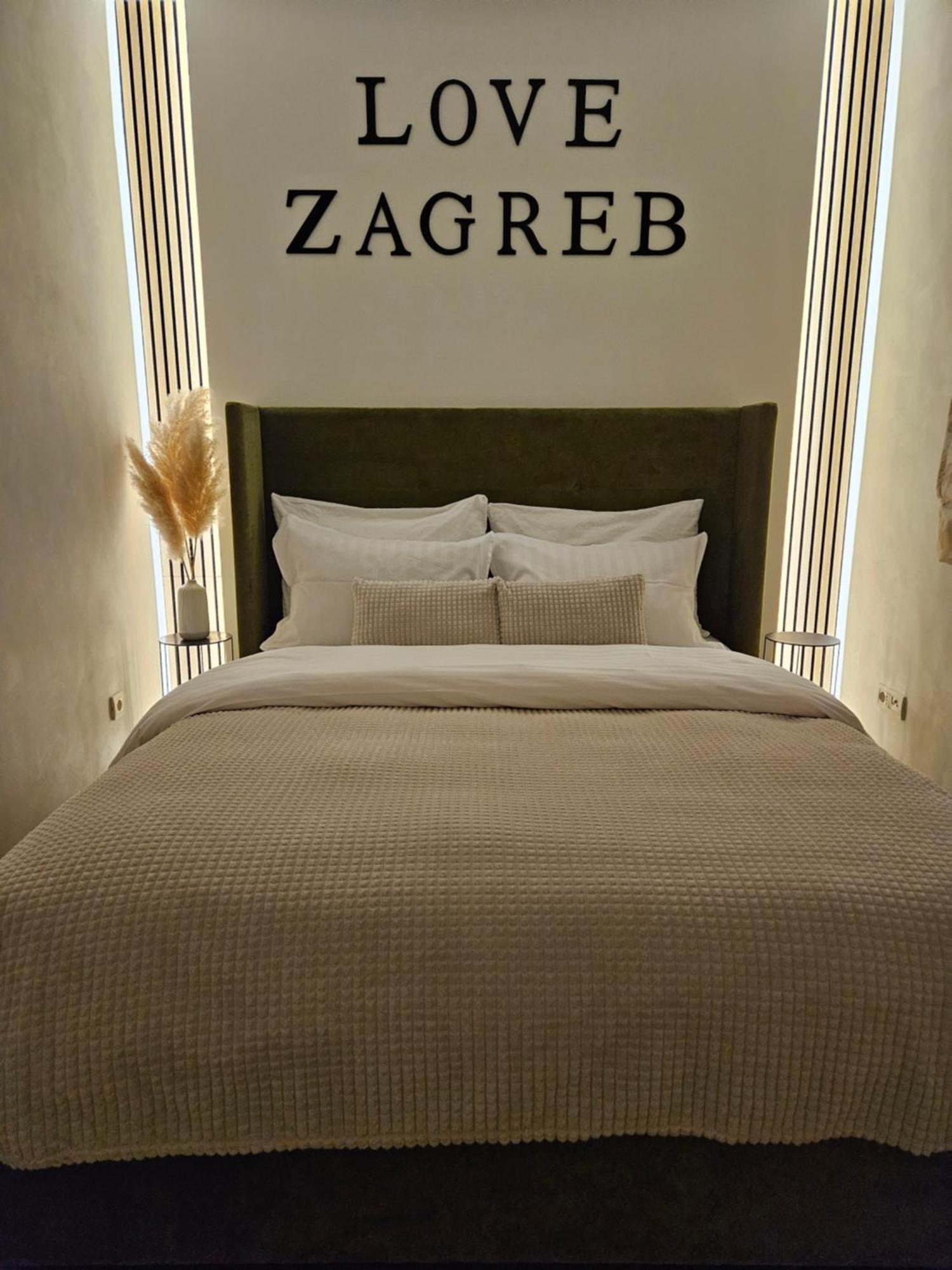 Apartment I Love Zagreb, Free Private Parking Bagian luar foto