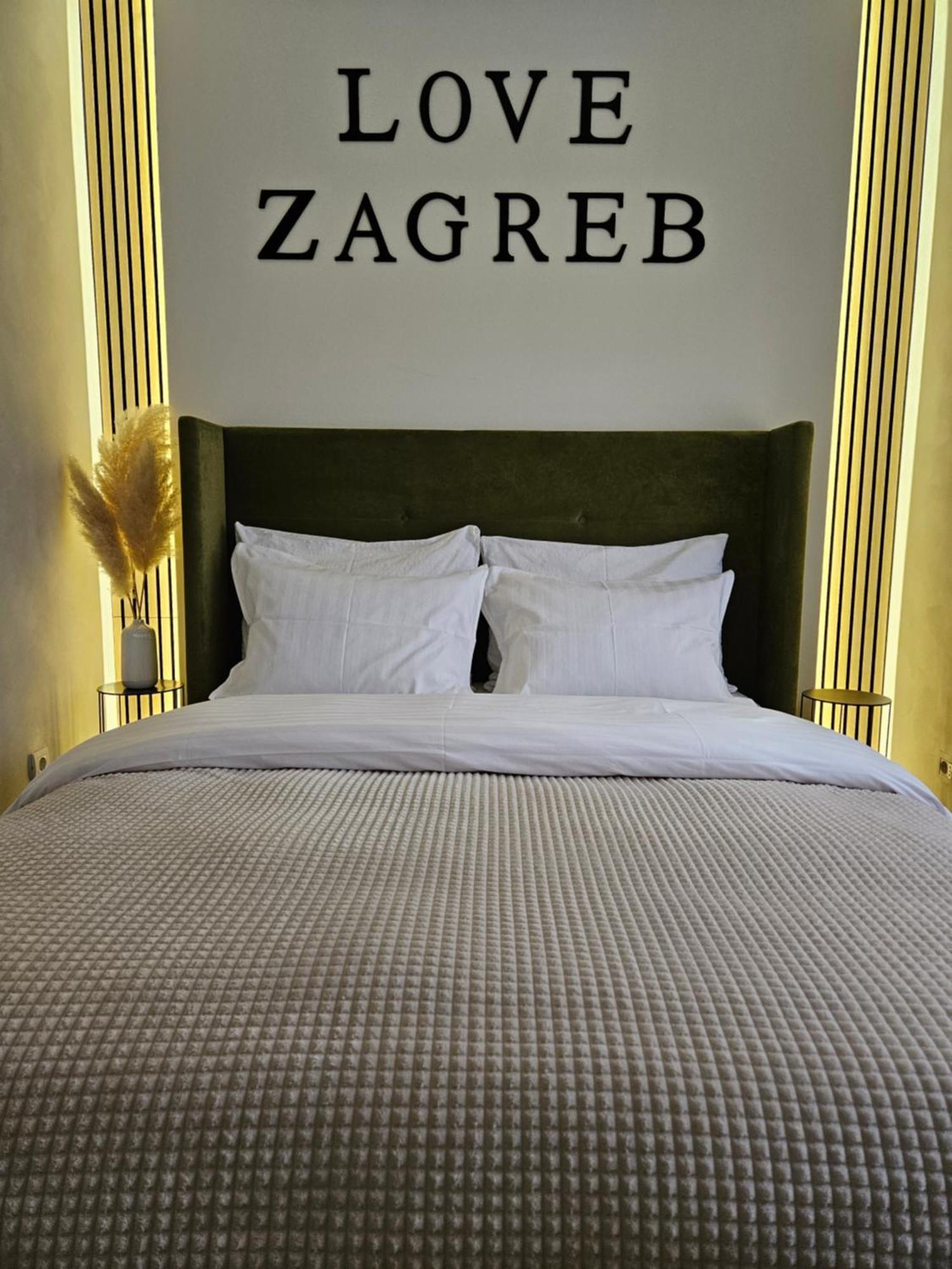 Apartment I Love Zagreb, Free Private Parking Bagian luar foto